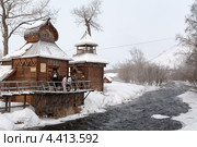 Быстринский этнографический музей. Камчатский край, Быстринский район, село Эссо (2013 год). Редакционное фото, фотограф А. А. Пирагис / Фотобанк Лори