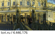 Банковский мост в Санкт-Петербурге. Грифоны (2013 год). Редакционное видео, видеограф Михаил / Фотобанк Лори