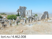 Руины церкви Святого Симеона Столпника, Сирия (2008 год). Стоковое фото, фотограф Некрасов Андрей / Фотобанк Лори
