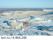 Алмазное месторождение "Накын".Вид сверху. Стоковое фото, фотограф Роман Фомин / Фотобанк Лори