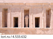 Дейр эль-Бахри - Храм Хатшепсут, Луксор (Фивы), Египет, Африка (2013 год). Стоковое фото, фотограф Некрасов Андрей / Фотобанк Лори