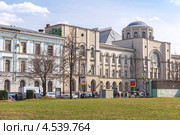 Главное здание Московского почтамта на Мясницкой улице (2013 год). Редакционное фото, фотограф Владимир Сергеев / Фотобанк Лори