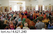 Пятигорск, служба в кафедральном соборе Христа Спасителя (Пасха, 2013 г.) Редакционное видео, видеограф Валерий Шилов / Фотобанк Лори