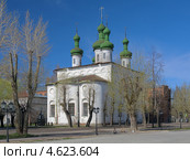 Церковь Вознесения Господня в Кинешме, Ивановская область (2013 год). Стоковое фото, фотограф Михаил Марковский / Фотобанк Лори