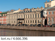Дом №16 на набережной реки Фонтанки. Санкт-Петербург (2012 год). Стоковое фото, фотограф Виктор Карасев / Фотобанк Лори