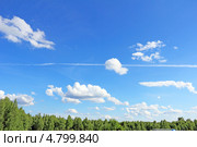 Облако на ниточке. Стоковое фото, фотограф Юрий Шурчков / Фотобанк Лори