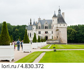 Замок Шенонсо (Château de Chenonceau). Долина реки Луары. Франция (2013 год). Стоковое фото, фотограф E. O. / Фотобанк Лори