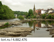 Llangollen Methodist Church в Лланголлене, Англия (2013 год). Стоковое фото, фотограф Natalia Sidorova / Фотобанк Лори