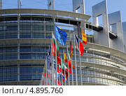 Европарламент (2011 год). Стоковое фото, фотограф Анна Подкорытова / Фотобанк Лори
