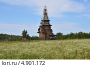 Сергиевская церковь у деревни Взгляднево, Сергиево-Посадский район Московской области (2013 год). Стоковое фото, фотограф Овчинникова Ирина / Фотобанк Лори