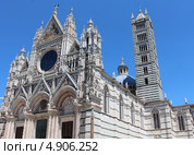 Сиенский Кафедральный Собор, Италия (Duomo di Siena) (2013 год). Стоковое фото, фотограф Татьяна Крамаревская / Фотобанк Лори