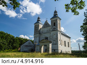 Троицкий костёл, Засвирь, Минская область, Беларусь (2013 год). Стоковое фото, фотограф Михаил Широков / Фотобанк Лори