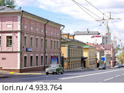 Москва. Николоямская улица, четная сторона (2013 год). Редакционное фото, фотограф Илюхина Наталья / Фотобанк Лори