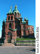 Финляндия. Хельсинки. Собор Успения Пресвятой Богородицы (2013 год). Стоковое фото, фотограф Александр Тарасенков / Фотобанк Лори