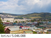 Чита. Забайкальский край. Вид на  город с Титовской сопки (2013 год). Стоковое фото, фотограф Lora / Фотобанк Лори