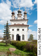 Михайло-Архангельский собор (1729) Михайло-Архангельского монастыря. Юрьев-Польский (2012 год). Редакционное фото, фотограф Охотникова Екатерина *Фототуристы* / Фотобанк Лори