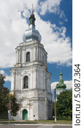 Колокольня Вознесенского собора в г. Переяслав-Хмельницкий (Киевская обл., Украина), 1770-1776 (2013 год). Стоковое фото, фотограф Онищенко Виктор / Фотобанк Лори