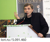 Журналист, телеведущий, публицист, депутат Александр Глебович Невзоров (2007 год). Редакционное фото, фотограф Сергей Тюленев / Фотобанк Лори