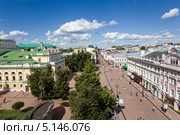 Нижний Новгород, улица Большая Покровская (2013 год). Редакционное фото, фотограф Igor Lijashkov / Фотобанк Лори