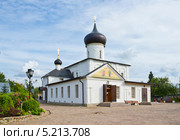 Церковь Георгия Победоносца, Старая Русса. Приходской храм Ф.М. Достоевского и его семьи (2013 год). Стоковое фото, фотограф Алина Сбитнева / Фотобанк Лори