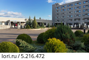 Санкт-Петербург. МНТК "Микрохирургия глаза" им. академика Святослава Федорова. Операционно-диагностический модуль и здание гостиницы для стационарных пациентов (2013 год). Редакционное фото, фотограф Виктория Катьянова / Фотобанк Лори