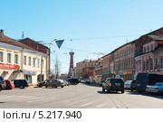 Рыбинск. Улица Стоялая (2013 год). Редакционное фото, фотограф Бурмистрова Ирина / Фотобанк Лори