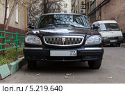 "Волга" ГАЗ 31105, вид спереди (2013 год). Редакционное фото, фотограф Родион Власов / Фотобанк Лори