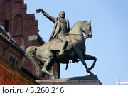 Памятник Тадеушу Костюшко. Вавель (2013 год). Редакционное фото, фотограф Виктор Филиппович Погонцев / Фотобанк Лори