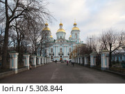 Никольский Морской собор в Санкт-петербурге (2013 год). Стоковое фото, фотограф Александр Секретарев / Фотобанк Лори