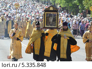 Великорецкий крестный ход. Киров (Вятка) (2013 год). Редакционное фото, фотограф Михаил Смирнов / Фотобанк Лори
