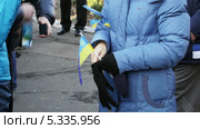 Акция протеста в Днепропетровске (2013 год). Редакционное видео, видеограф Потийко Сергей / Фотобанк Лори