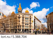 Cases Pons в Барселоне. Испания (2013 год). Редакционное фото, фотограф Яков Филимонов / Фотобанк Лори