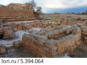 Руины античной гавани, Кесария Маритима (2013 год). Стоковое фото, фотограф Ростислав Агеев / Фотобанк Лори
