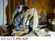 Город Углич. Музей мифов и суеверий русского народа. Баба-яга (2013 год). Редакционное фото, фотограф Сергей Лаврентьев / Фотобанк Лори