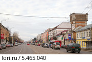 Улица Советская, город Тверь (2013 год). Редакционное фото, фотограф Охотникова Екатерина *Фототуристы* / Фотобанк Лори