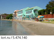 Мини-отели на берегу моря, Крым (2013 год). Стоковое фото, фотограф Щеголева Ольга / Фотобанк Лори