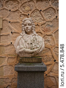 Бюст Фердинанда VI (1713-1759), короля Испании. Замок Алькасар, Сеговия, Испания (2014 год). Редакционное фото, фотограф Иван Марчук / Фотобанк Лори
