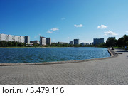 Гольяновский пруд в солнечный летний день, район Гольяново, Москва (2011 год). Стоковое фото, фотограф lana1501 / Фотобанк Лори