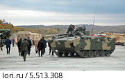 Международная выставка вооружения, военной техники и боеприпасов RAE-2013, г. Нижний Тагил, боевая машина десанта (2014 год). Редакционное видео, видеограф Игорь Долгов / Фотобанк Лори
