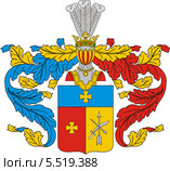 Герб рода Булгаковых. Стоковая иллюстрация, иллюстратор VectorImages / Фотобанк Лори