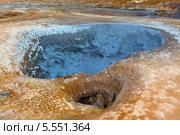 Серные источники Хверир, Исландия (2012 год). Стоковое фото, фотограф Анастасия Золотницкая / Фотобанк Лори