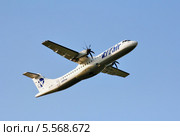 Самолёт ATR-72 авиакомпании UTair (2012 год). Редакционное фото, фотограф Art Konovalov / Фотобанк Лори