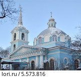 Церковь Смоленской иконы Божией Матери. Санкт-Петербург (2014 год). Стоковое фото, фотограф Татьяна Чепикова / Фотобанк Лори