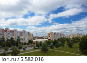 Солигорск, улица Октябрьская, Минская область. Стоковое фото, фотограф Василий Корженевский / Фотобанк Лори