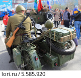 М72 в парадном строю (2013 год). Редакционное фото, фотограф Анатолий Матвейчук / Фотобанк Лори