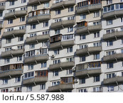 Фрагмент жилого дома, проспект Мира, 184к2 (2012 год). Редакционное фото, фотограф lana1501 / Фотобанк Лори