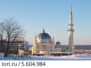 Центральная мечеть «Нур-ихлас».Набережные Челны (2014 год). Стоковое фото, фотограф Галина Шорикова / Фотобанк Лори