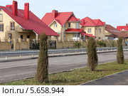 Коттеджи в селе Некрасовское, Сочи (2014 год). Стоковое фото, фотограф Алексей Гусев / Фотобанк Лори