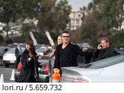 Бред Питт и Анджелина Джоли после церемонии награждения Independent Spirit Awards (2014 год). Редакционное фото, фотограф Гуляева Юлия / Фотобанк Лори