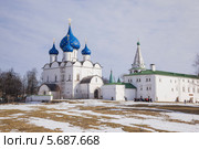 Суздаль. Кремль. Рождественский собор и архиерейские палаты (2014 год). Редакционное фото, фотограф Gagara / Фотобанк Лори